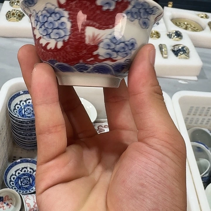 双龙戏珠压手杯倒字母线全