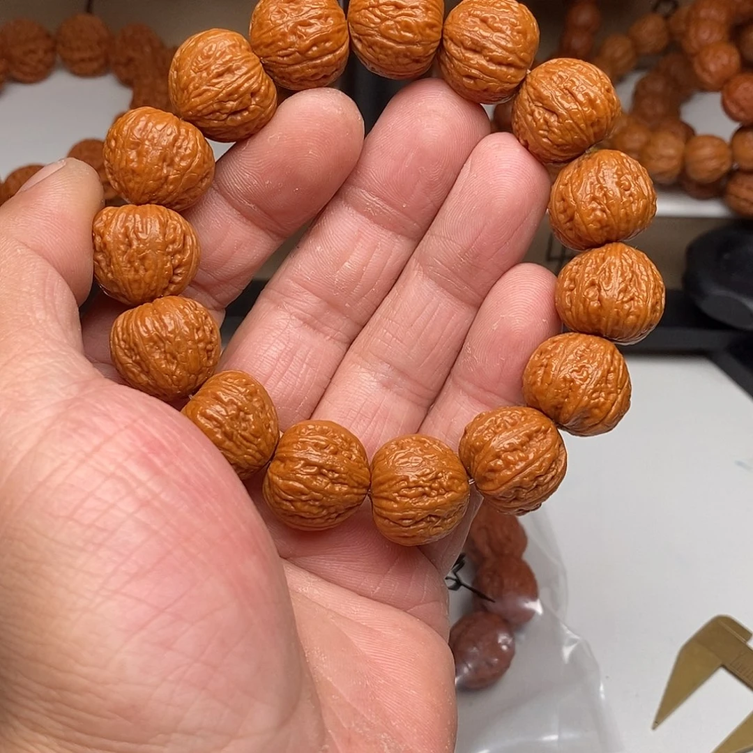 木质类文玩核桃1.9磨盘