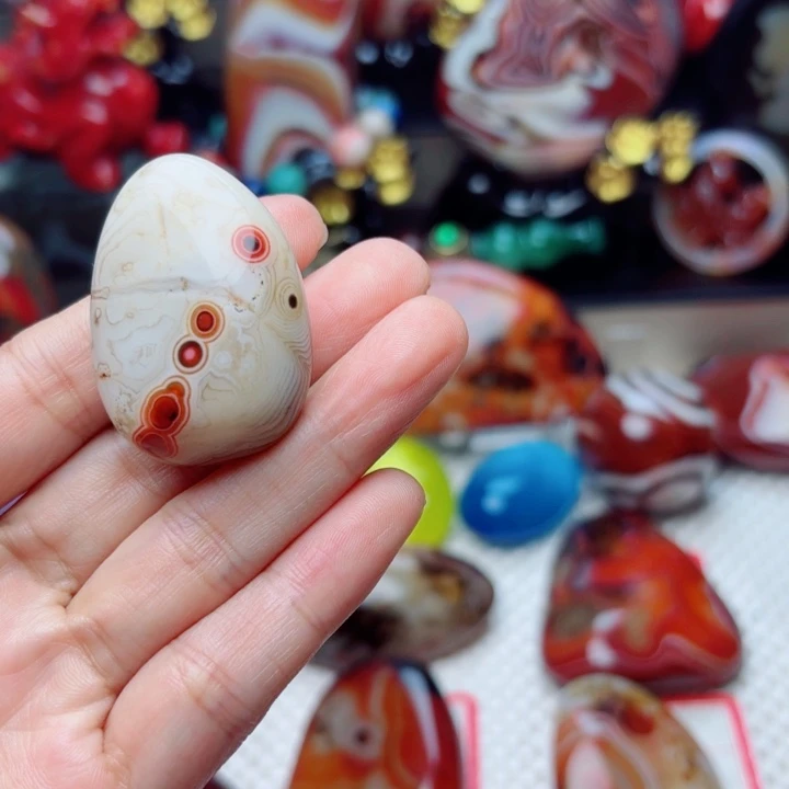 玛瑙/玉髓未镶嵌珠宝半成品