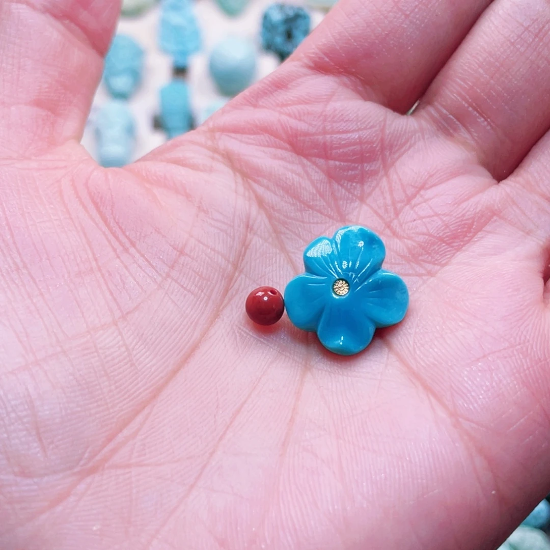 小***鱼南红玛瑙未镶嵌配饰