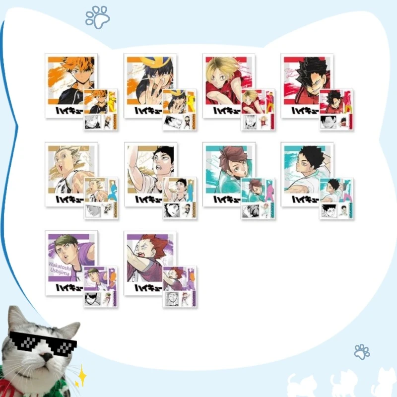 【日谷正版】排球少年 JF2023 原画拍立得相卡+贴纸第1 2 3弹 盲抽