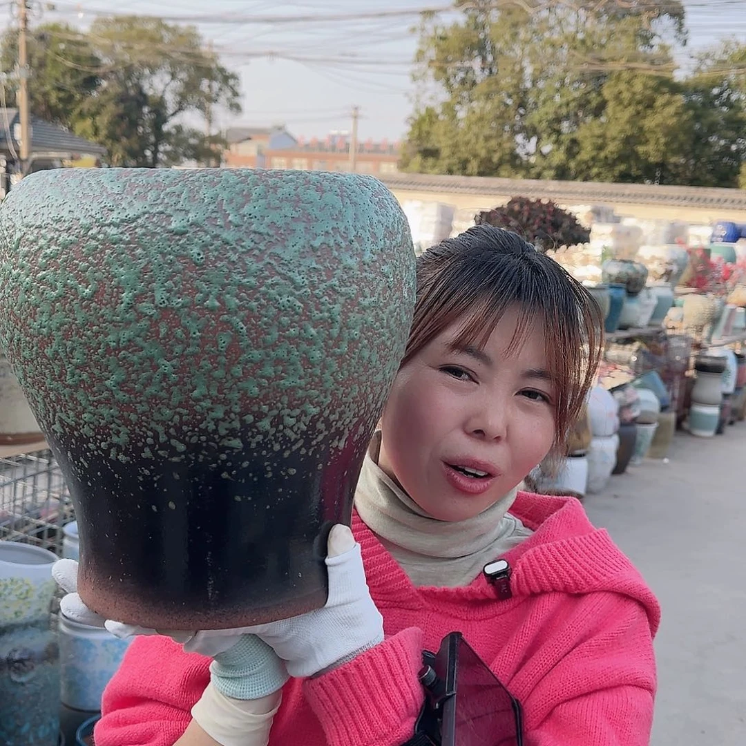 王嫂花盆1208-115高30口24