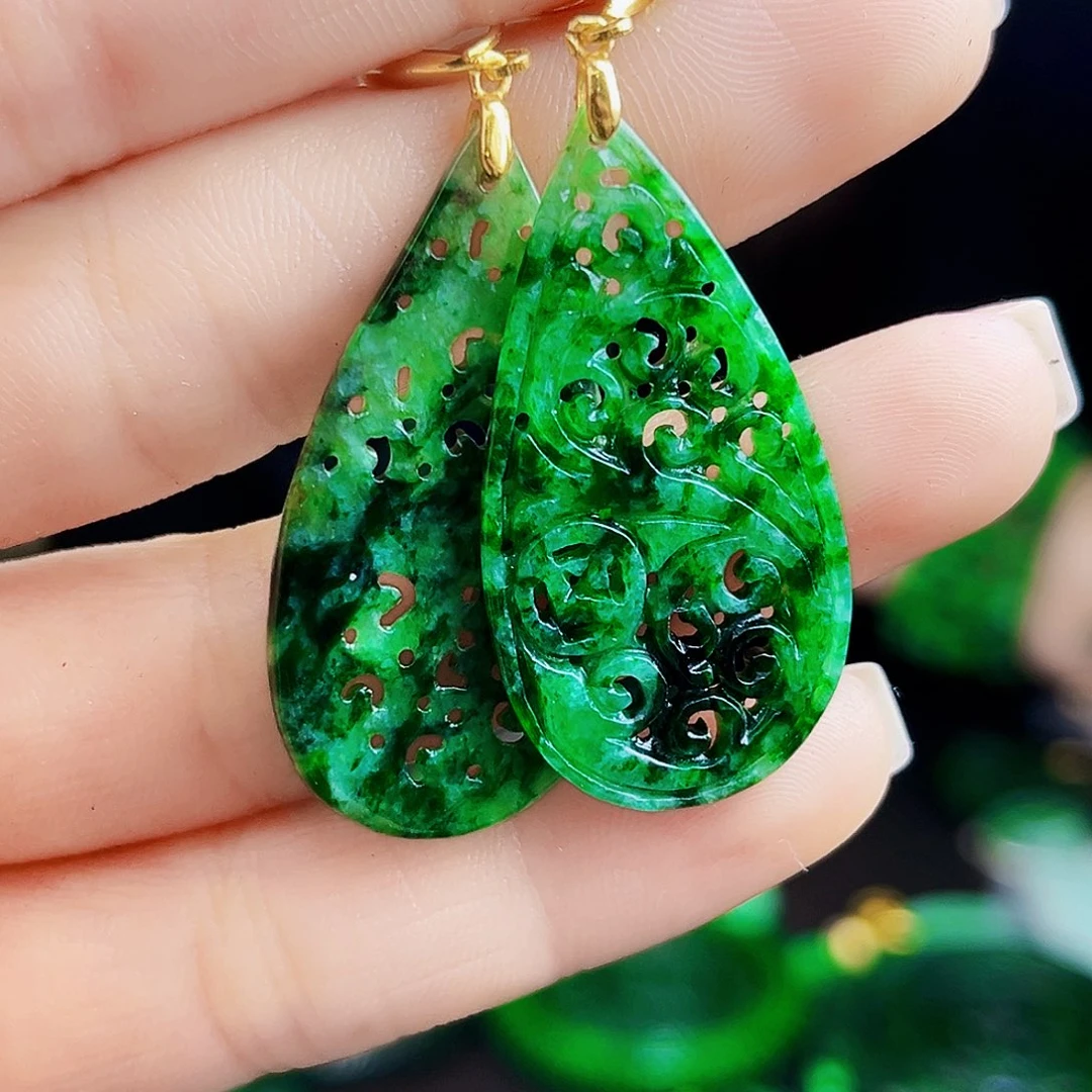 颈饰银S925镶嵌翡翠多样性