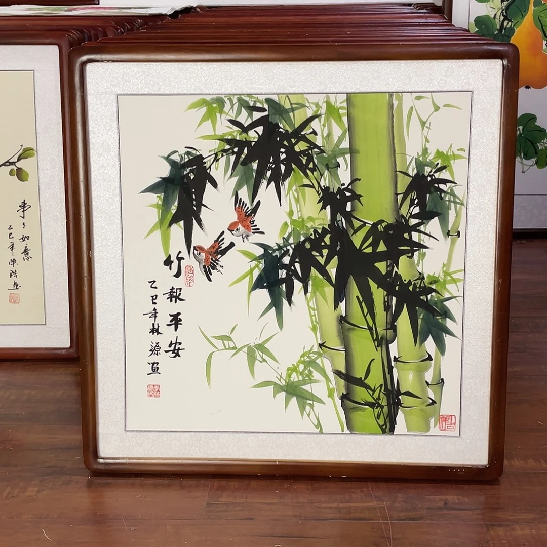 国画带框尺寸63*63厘米