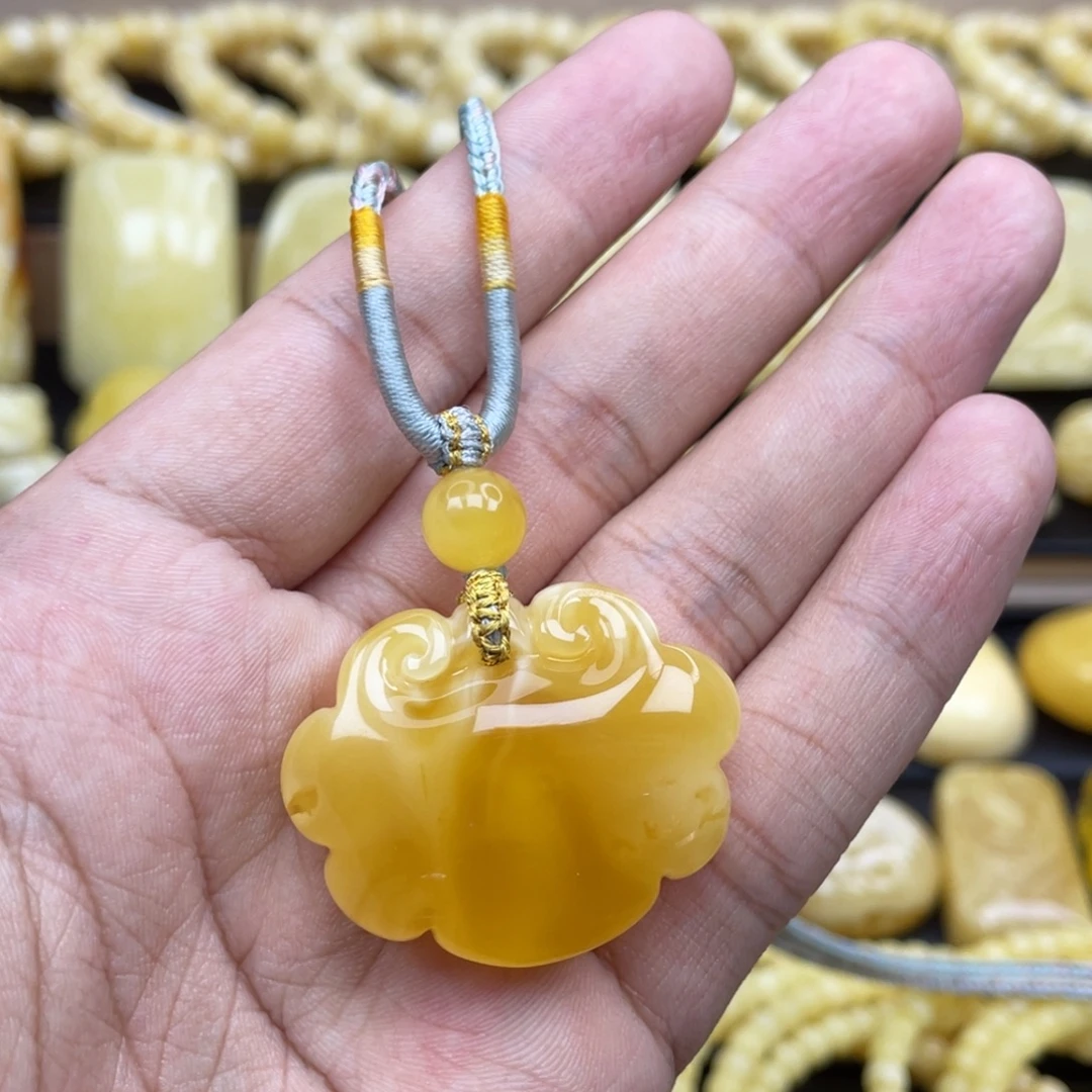 琥珀未镶嵌裸石琥珀蜜蜡