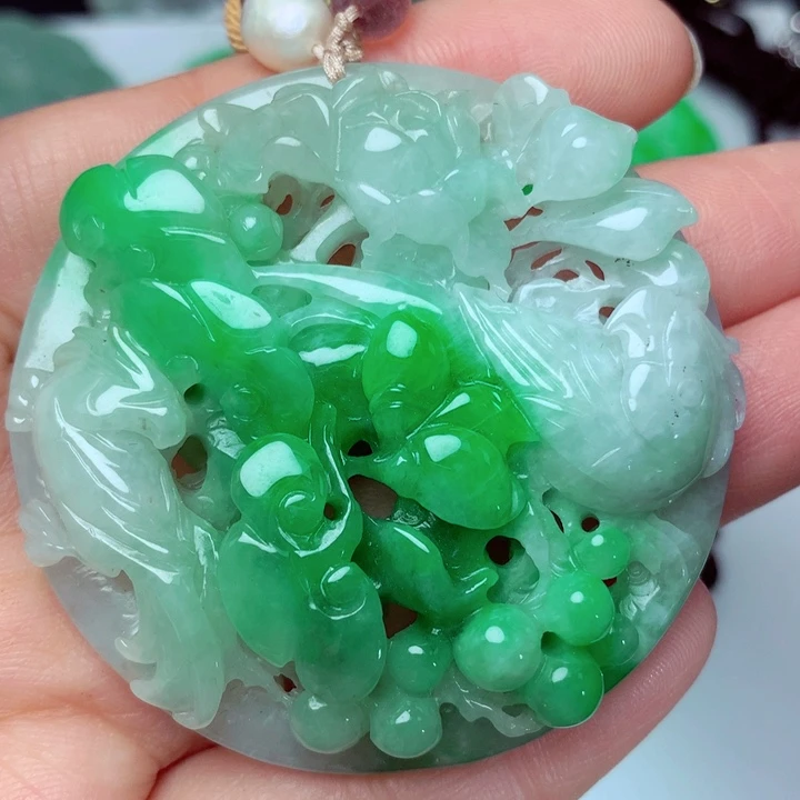 翡翠吊坠(不含链)未镶嵌