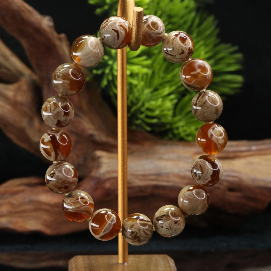 34琥珀手串/000683北京中保拍卖