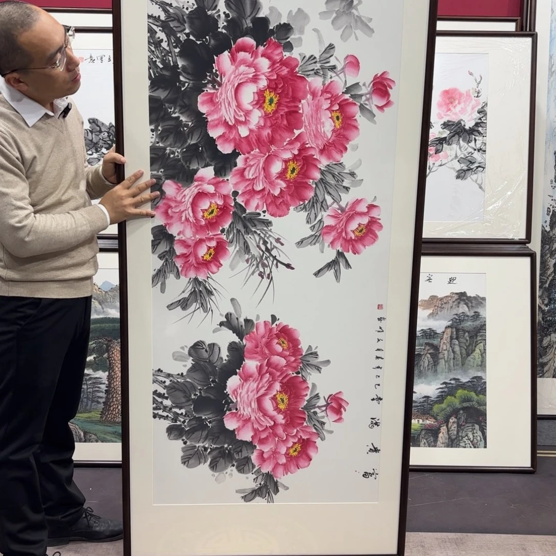 国画手绘作品210/80