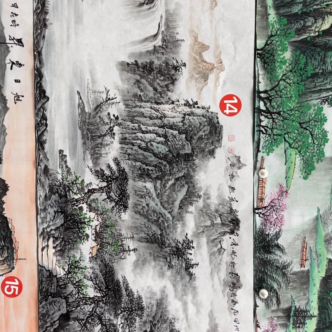 国画凤****裱我的小伙伴都是这样