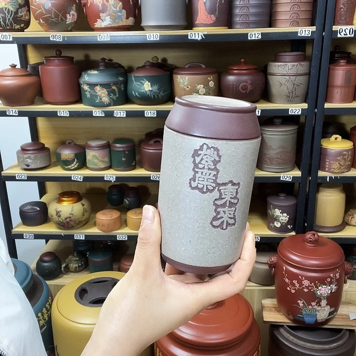 紫砂茶叶罐紫砂茶叶罐