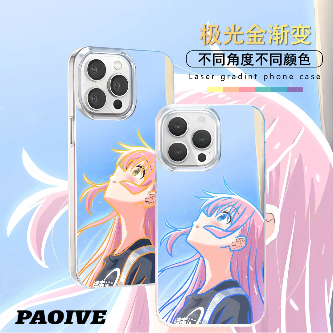 波奇酱适用苹果华为vivo一加iPhone小米红米一加极光手机壳