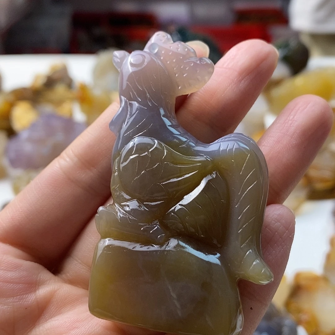玛瑙/玉髓未镶嵌颈饰
