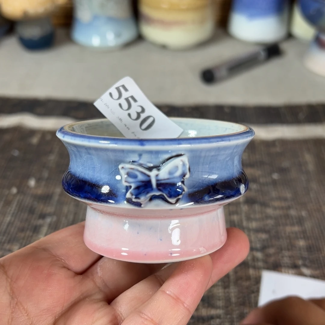 红陶景德镇手工花盆