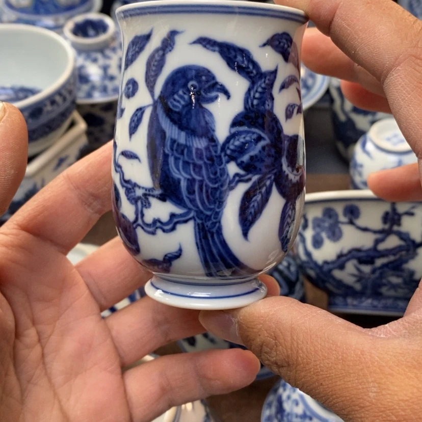 【闪购商品】景德镇青花主人杯