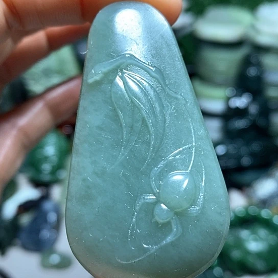 未镶嵌和田玉（糖玉）珠宝半成品