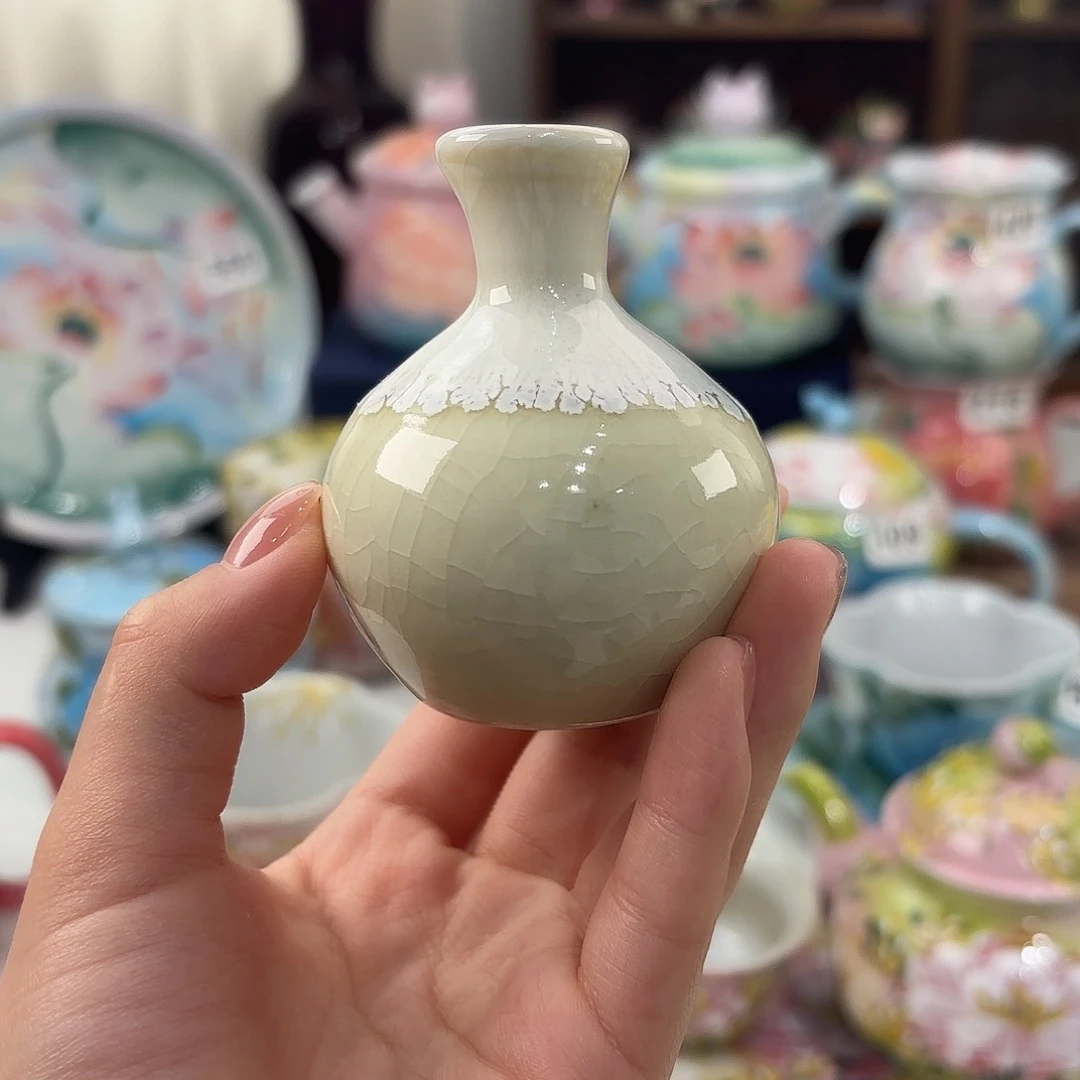 景德镇手绘高温釉下彩陶瓷茶具