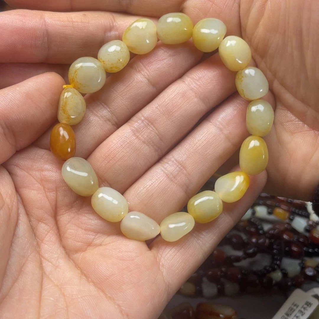 和田玉手链未镶嵌