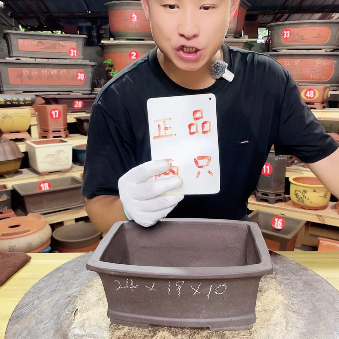 精品紫砂花盆工厂直销