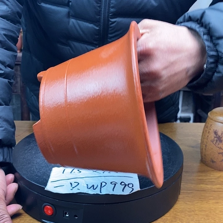 紫砂花盆货号一只WP999