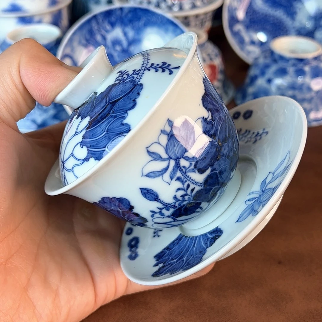 遇***玉景德镇全手工手绘陶瓷