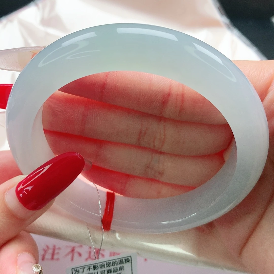 未镶嵌手镯翡翠59圈