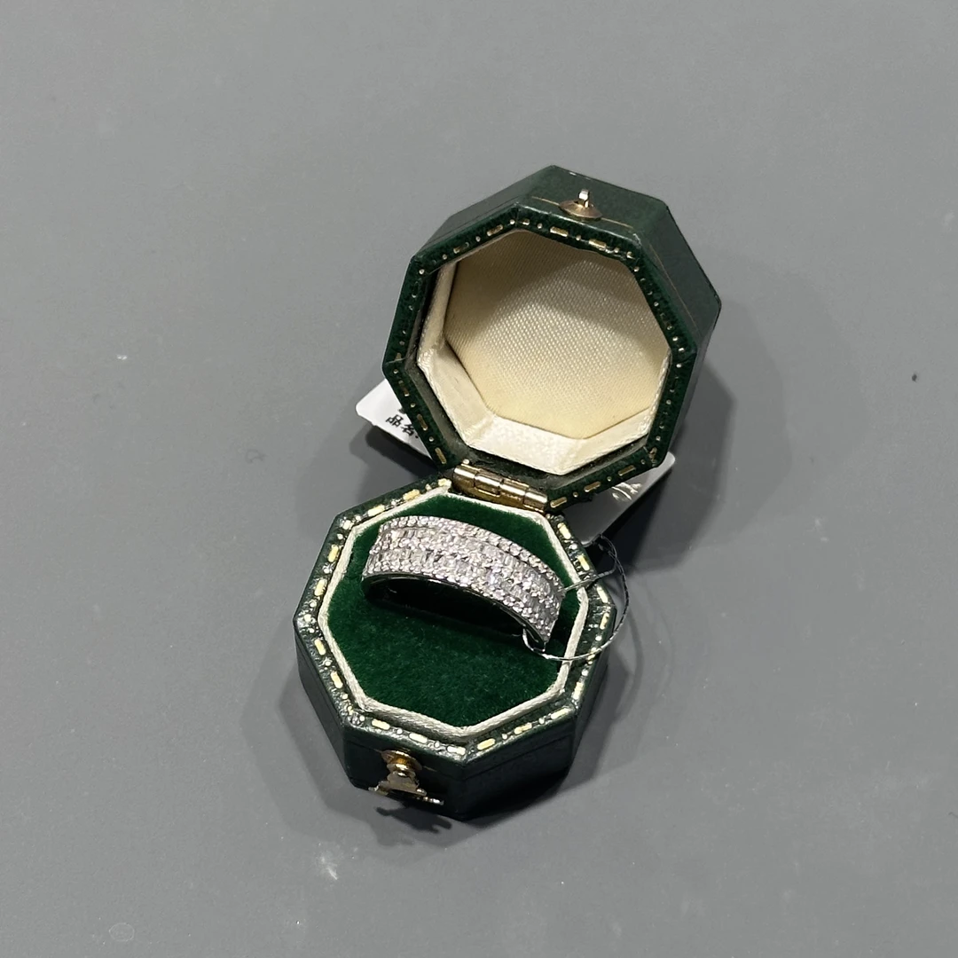 【欣阳】1克拉 星河双排戒