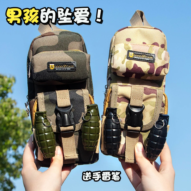 笔袋男孩文具盒铅笔盒爆款2025新款小学生一年级专用网红大容量潮