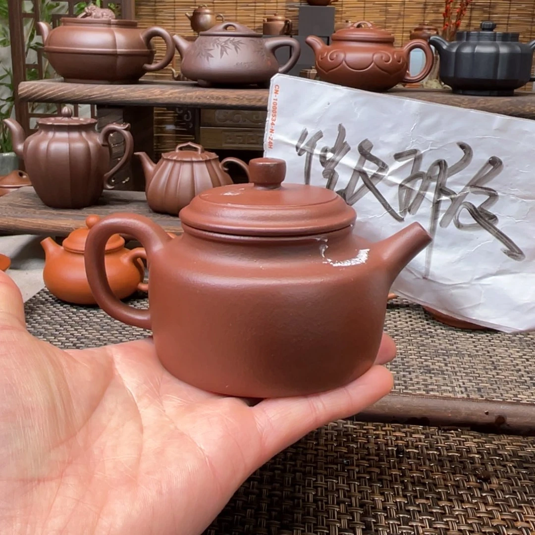 紫砂茶壶宜兴原矿紫砂手工制微瑕170