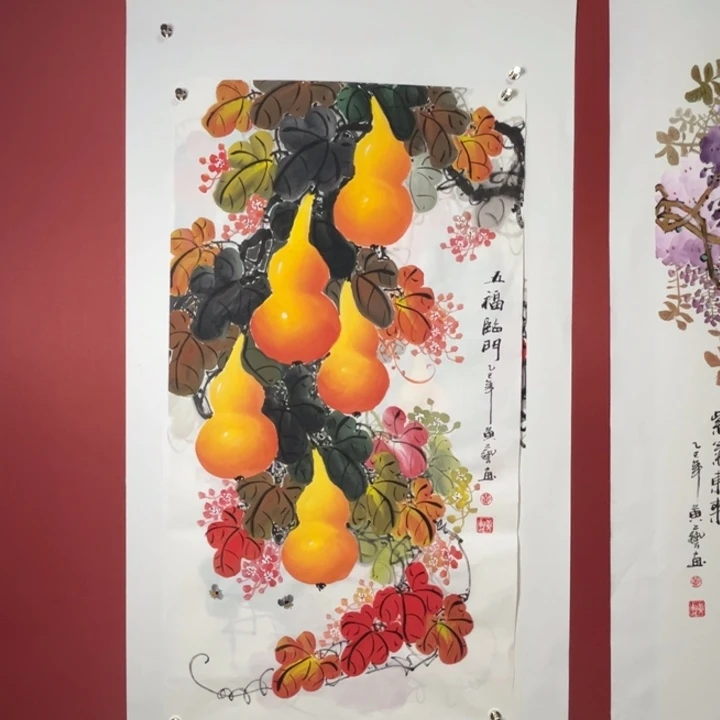 国画精品手绘作品