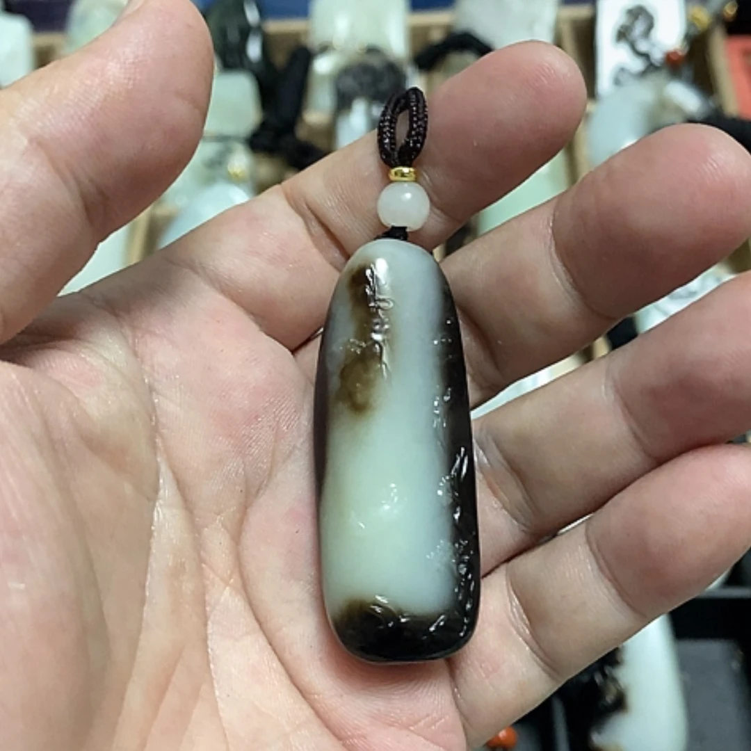 【闪购商品】和田玉未镶嵌颈饰德****福