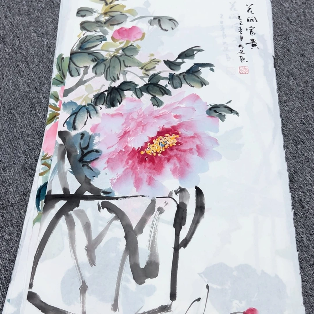 国画国画作品多次入选国内外