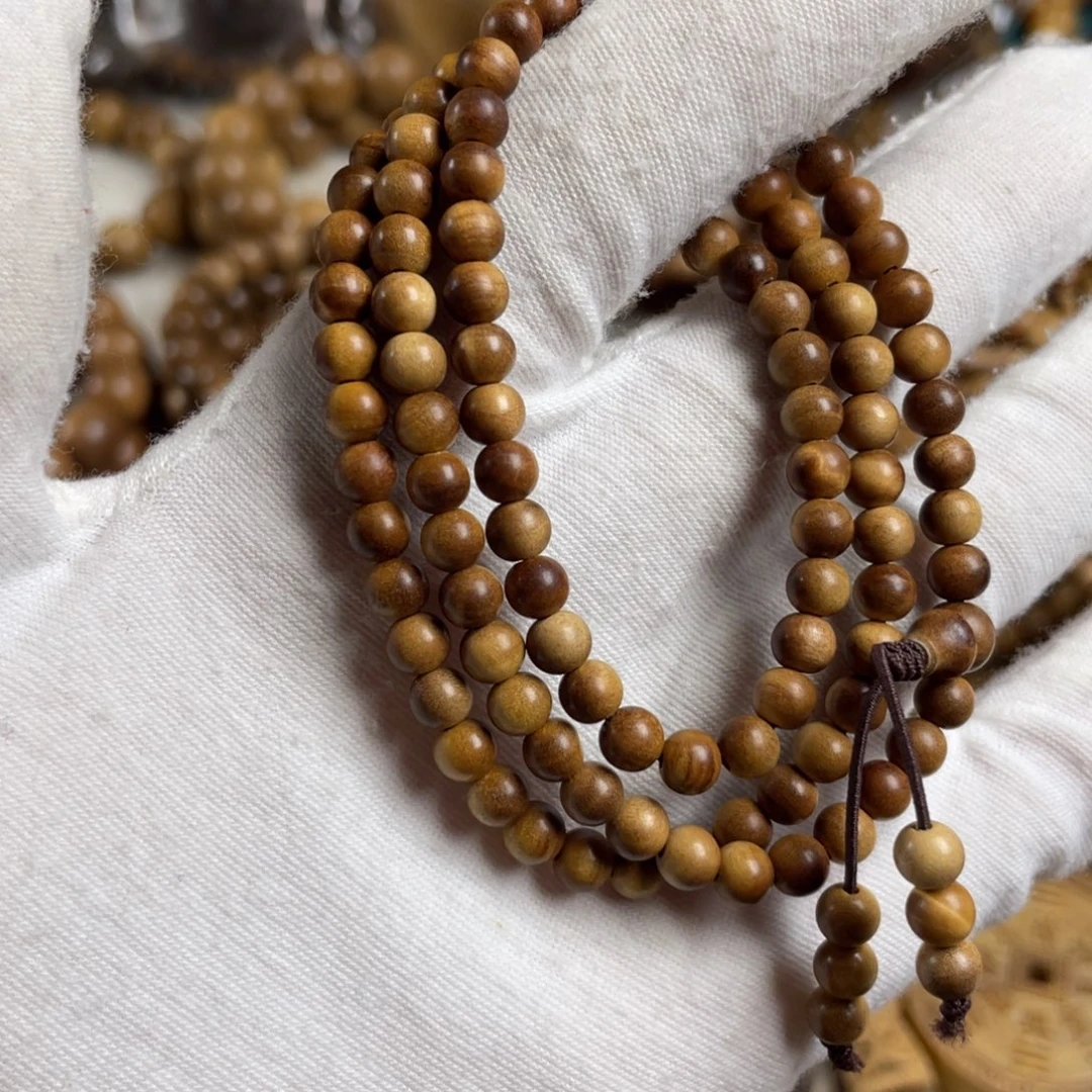 手串/手链檀香木/老山檀香108✖️0.5横纹沉水