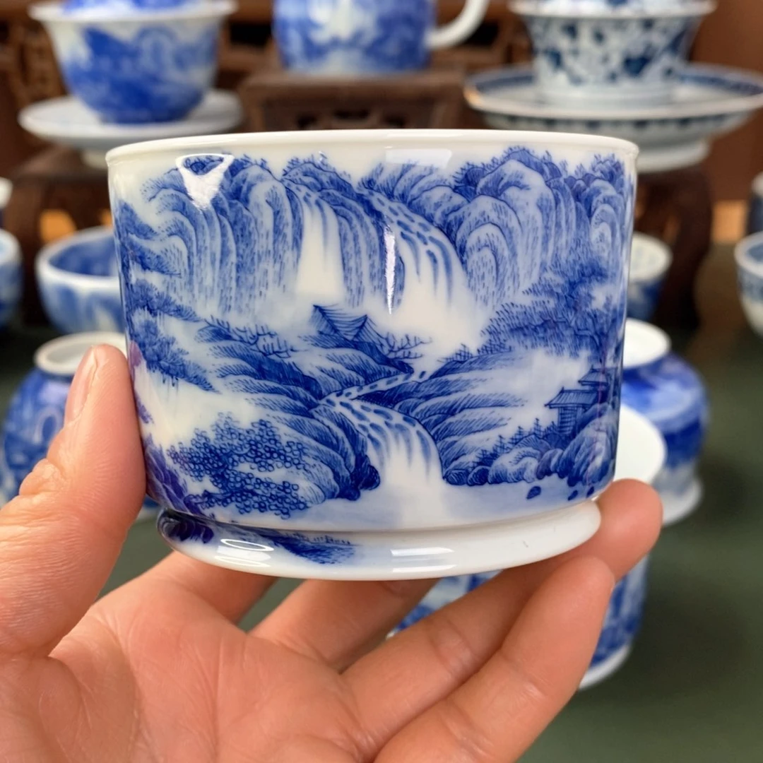 杯景德镇陶瓷手工手绘