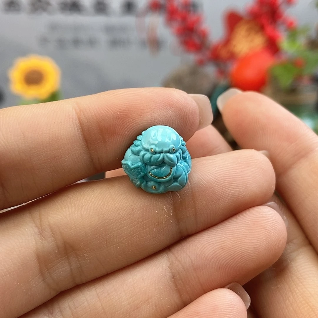 未镶嵌绿松石珠宝奇石