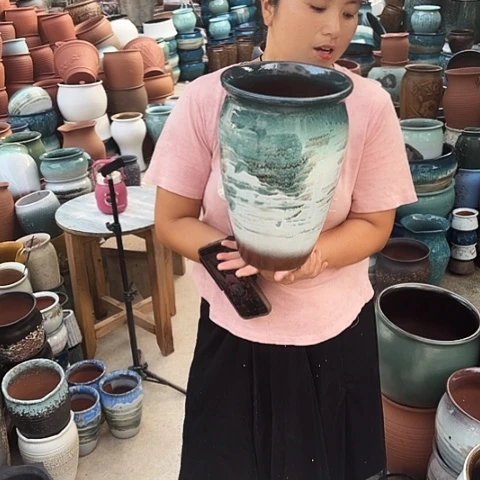 口20高31一个盆子。