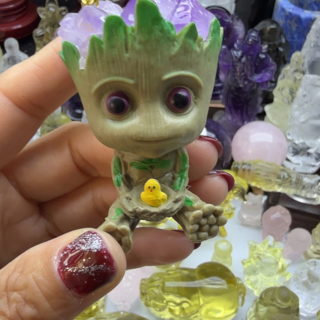 未镶嵌水晶珠宝半成品