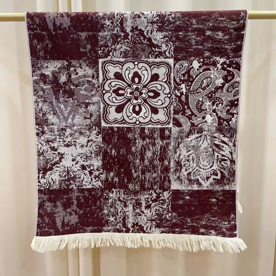 【卡芙紫】80*160cm高端纯棉A类柔软亲肤可机洗四季多功能流苏浴巾