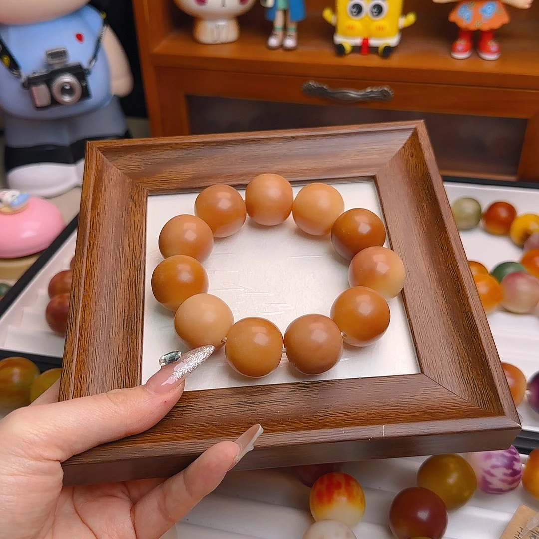 手串菩提根/象牙果卡22.5干磨苹果