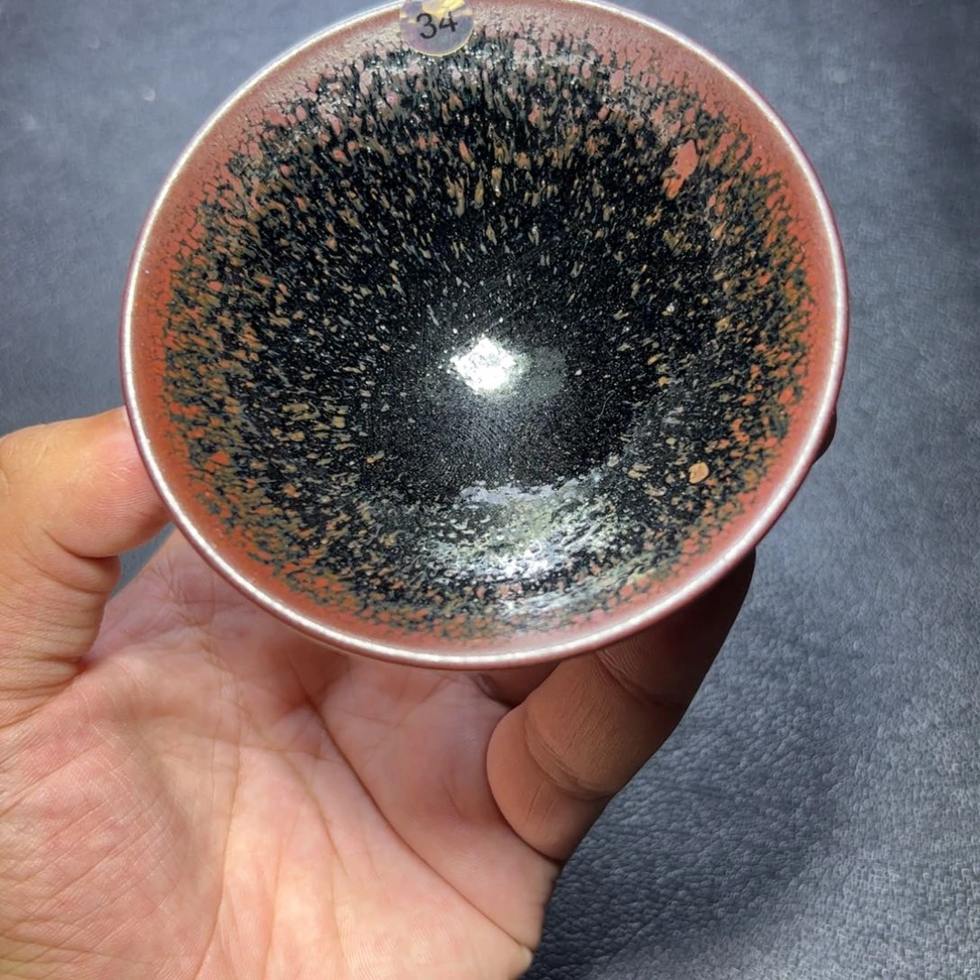 茶盏34建窑建盏主人杯
