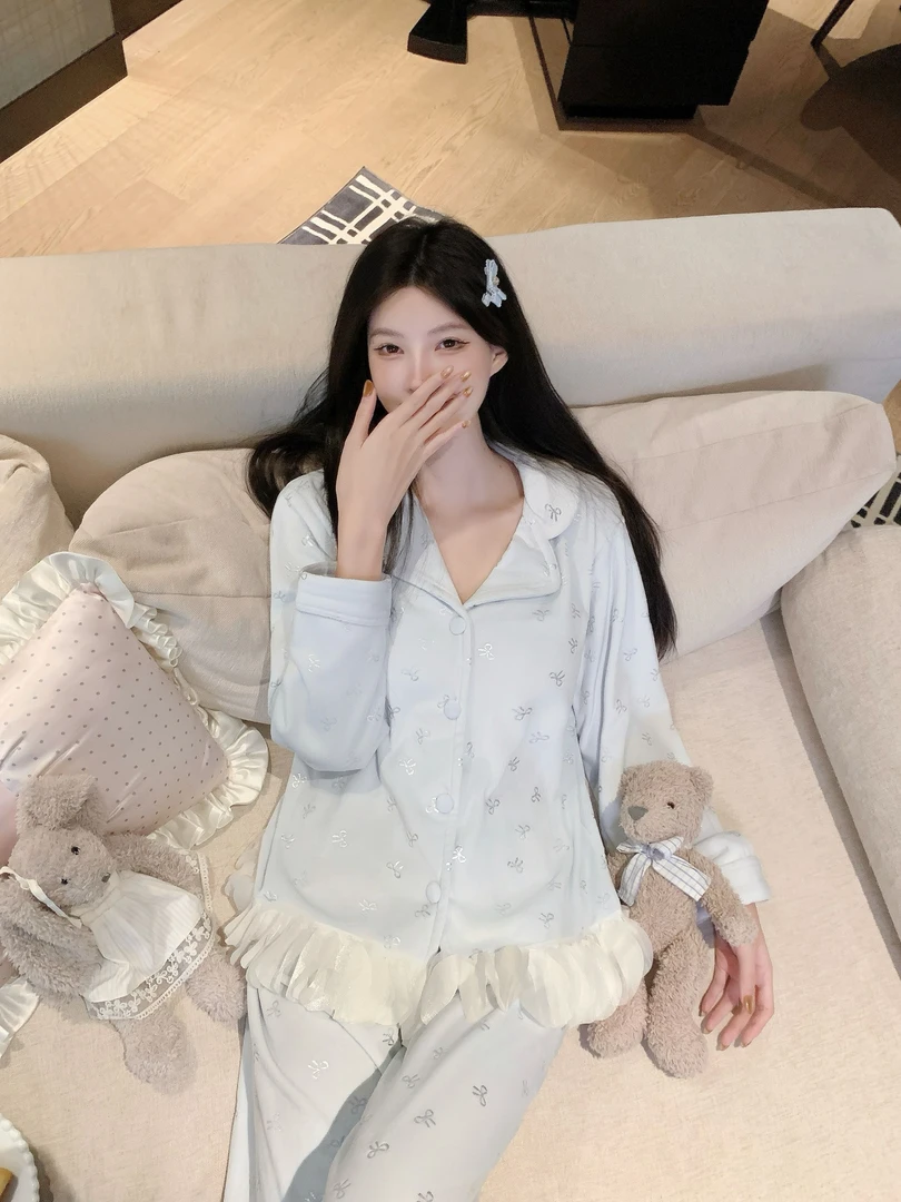 【按编码下单】水光双面海岛绒 超柔 女士中厚款 冬家居服 睡衣