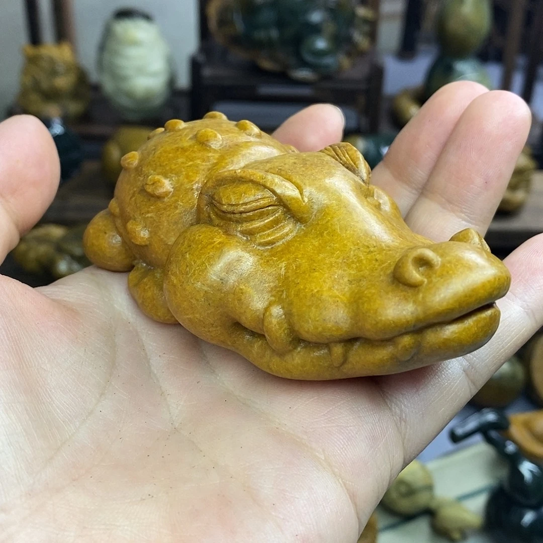 零***岫岩河磨玉（透闪石质玉）未镶嵌把件