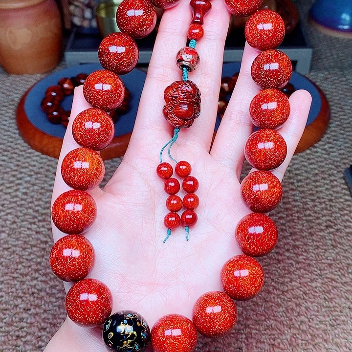 檀香紫檀（小叶紫檀）2.0红手持