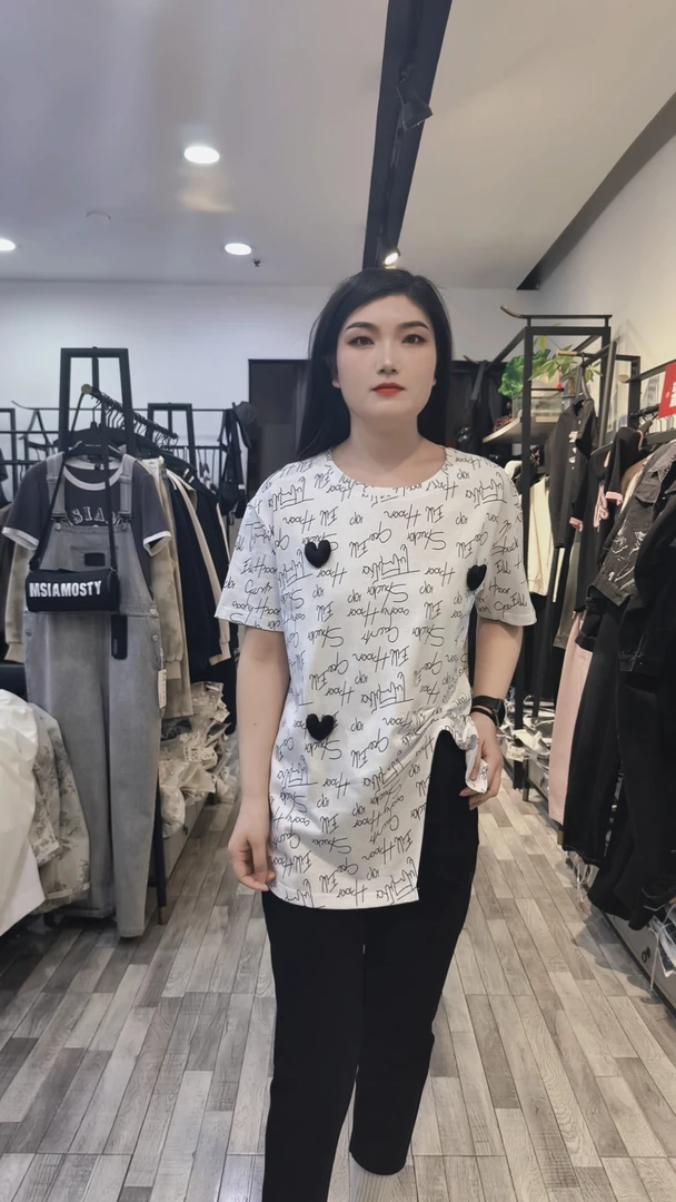 时尚显瘦百搭宽松T恤