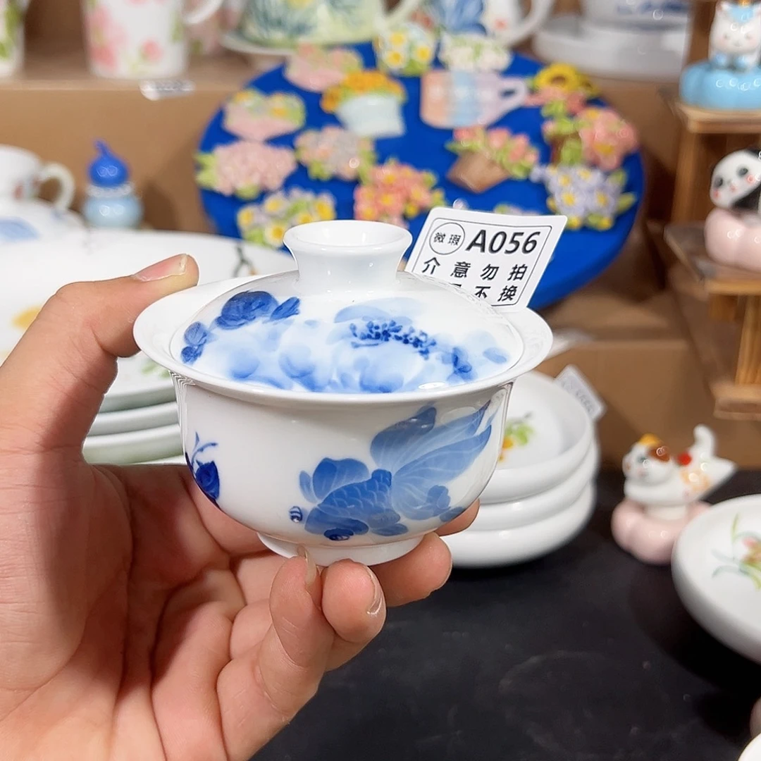 吃***甜景德镇手工手绘陶瓷