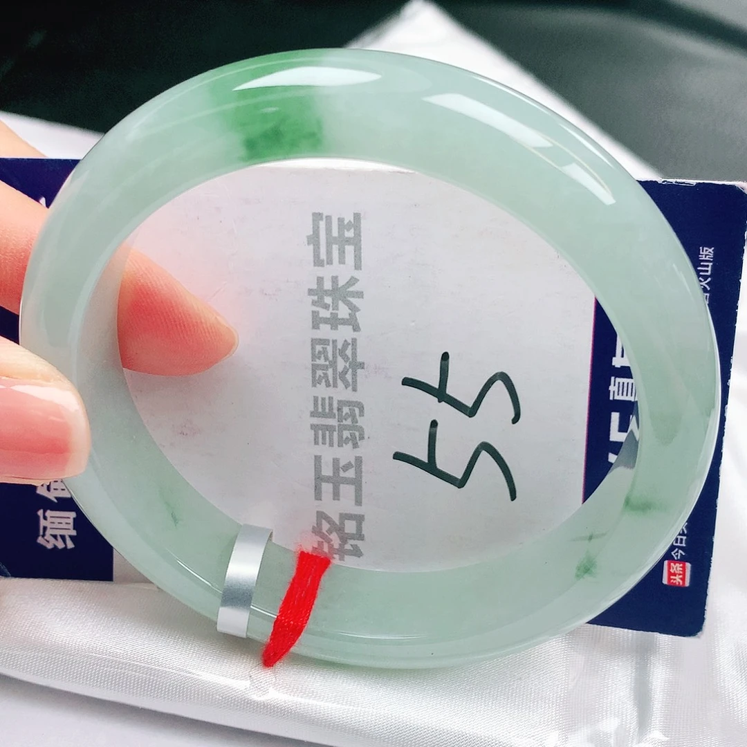 翡翠未镶嵌手镯缅甸天然a货翡翠手镯