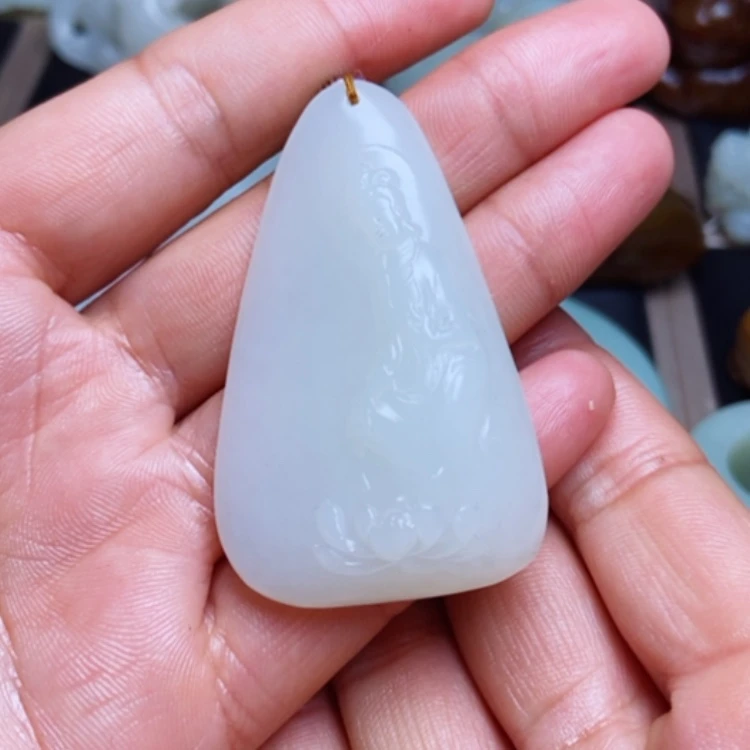【闪购商品】和田玉吊坠(不含链)未镶嵌