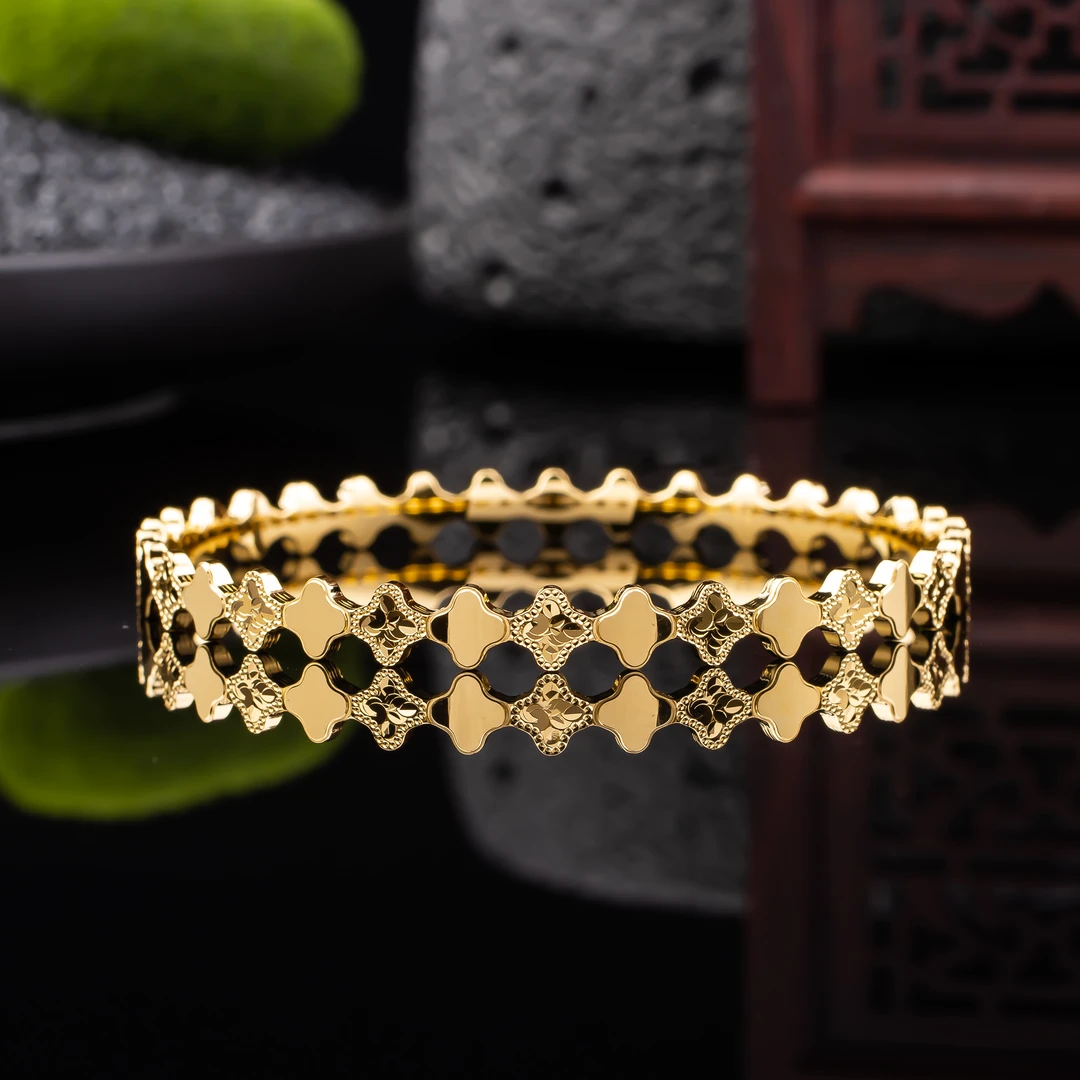 足银手镯 CNC手镯气质轻奢