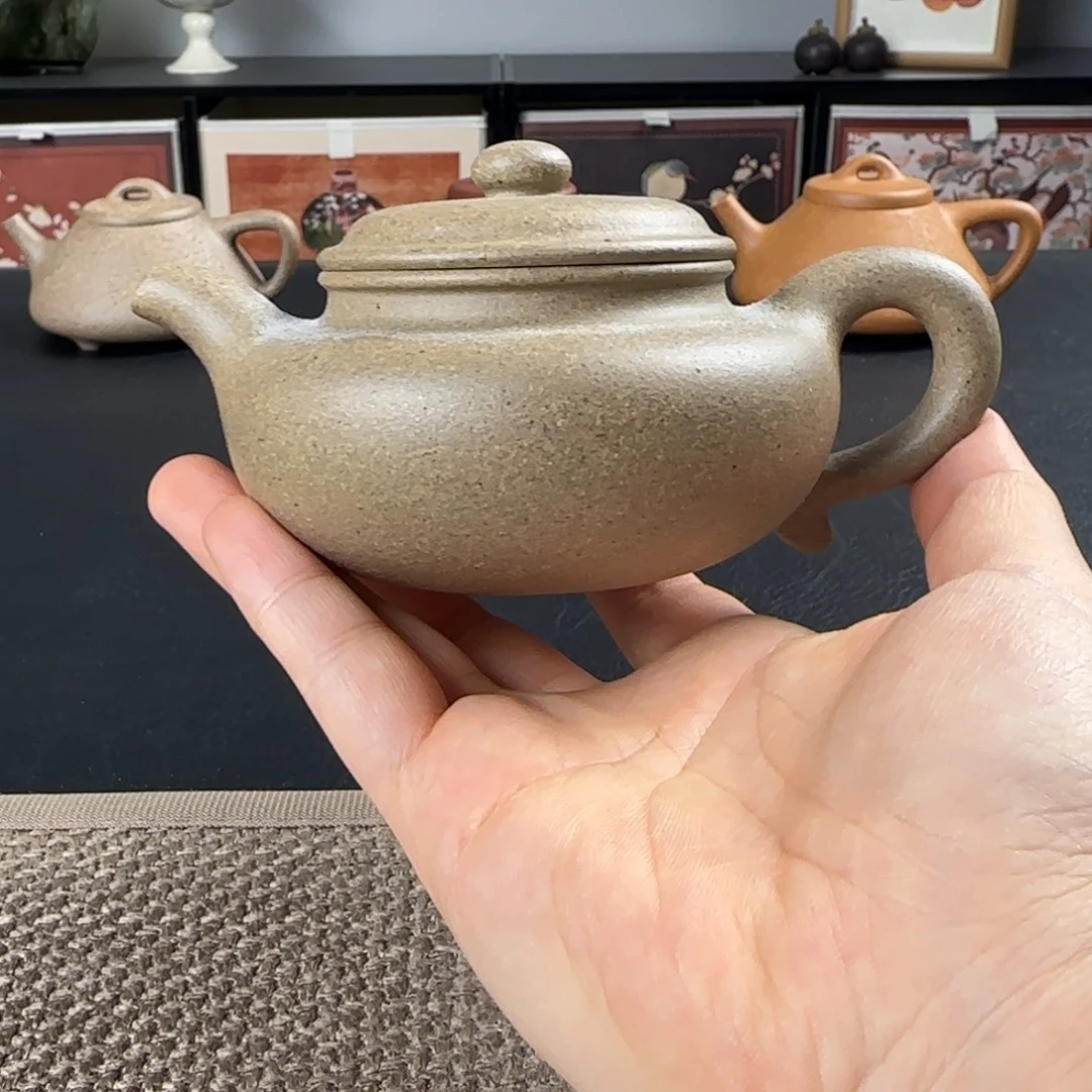 紫砂茶壶微瑕仿古