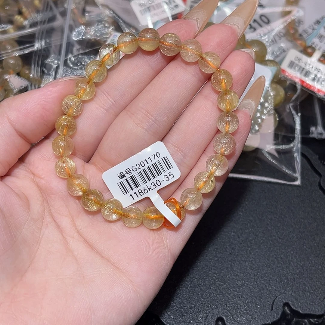 未镶嵌手串发晶o****o卡7.6