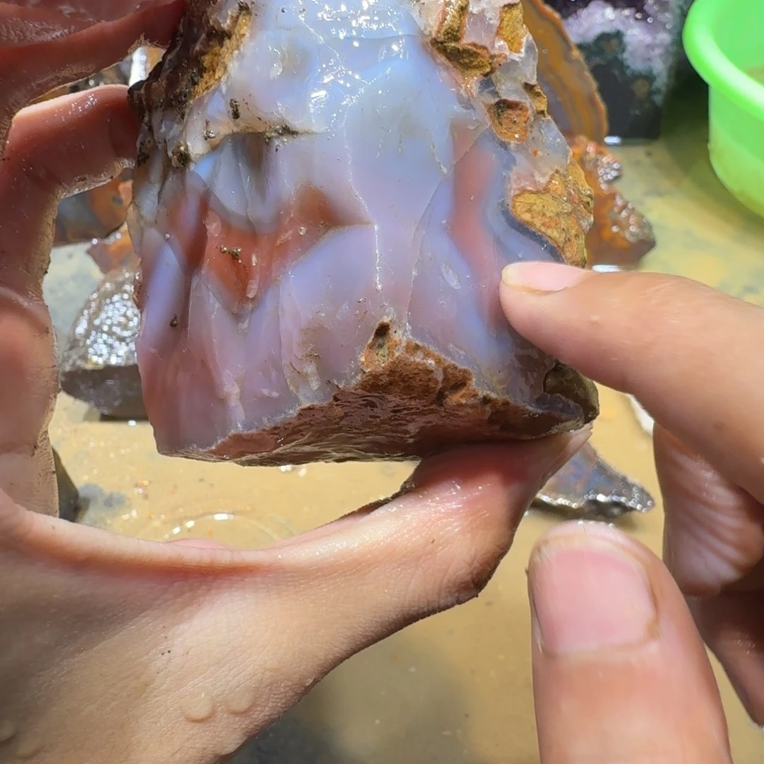 未镶嵌玛瑙/玉髓珠宝半成品